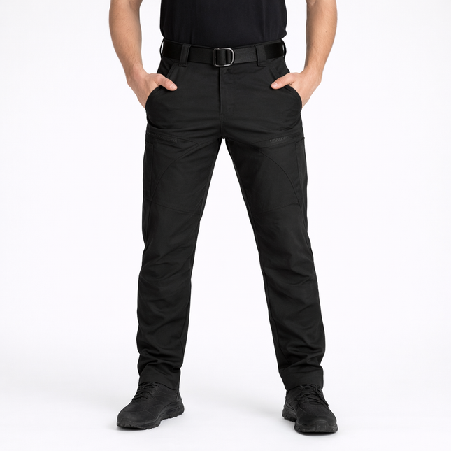 Men’s Stretch Outdoor Hiking Pants – Black Flexible Fit