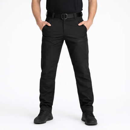 Men’s Stretch Outdoor Hiking Pants – Black Flexible Fit