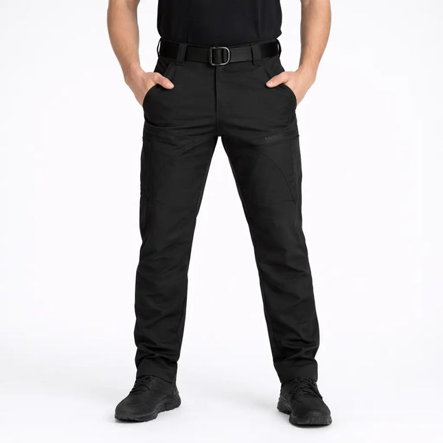 Men’s Stretch Outdoor Hiking Pants – Black Flexible Fit