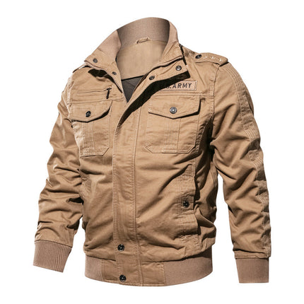 Men’s Cotton Lightweight Outdoor Windbreaker Jacket