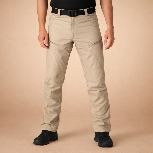 Men’s Stretch Ripstop Cargo Pants – Classic Khaki