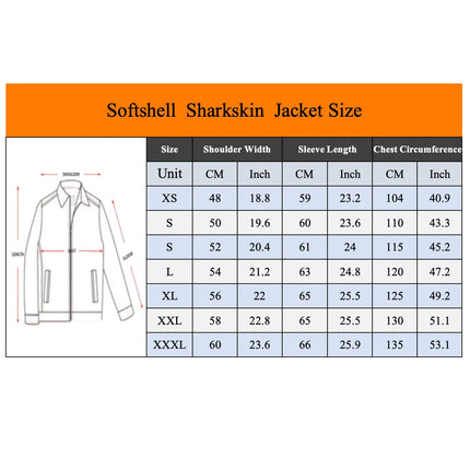 Men’s Softshell Outdoor Utility Jacket | Waterproof & Windproof
