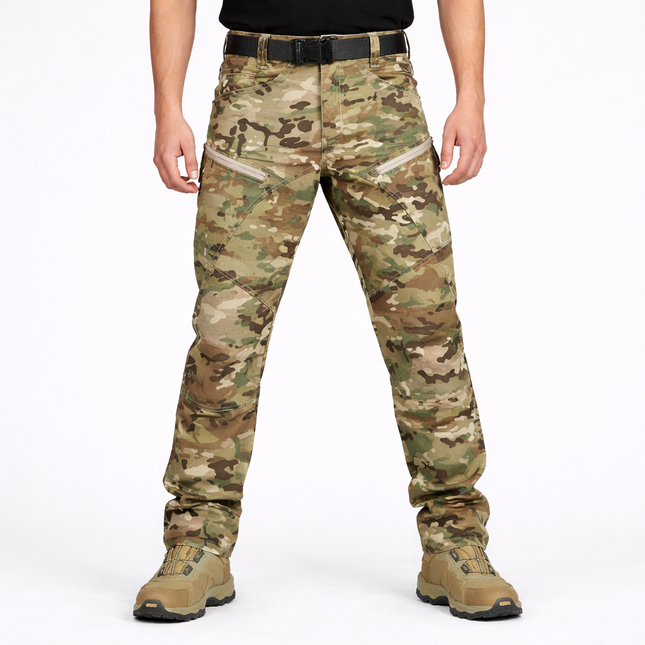 Men’s Stretch Outdoor Adventure Pants – Camo Style
